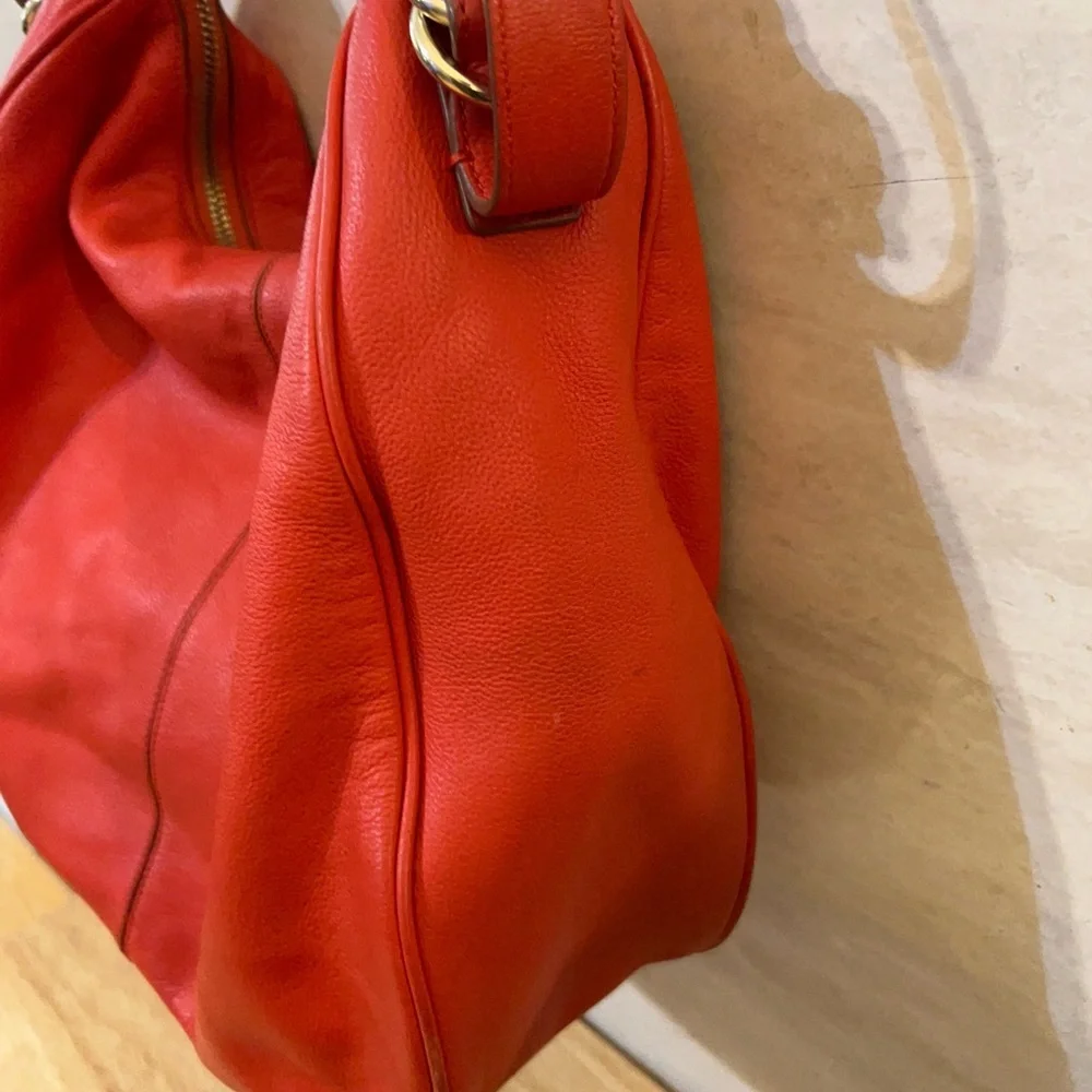 Cole Haan Iris Large Leather Hobo Bag in the vibrant 